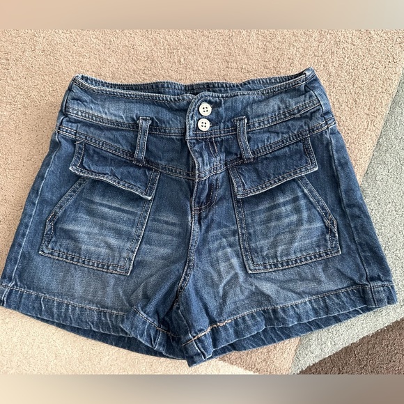 Habitual Girl Jean Shorts Size 12 - Picture 3 of 6
